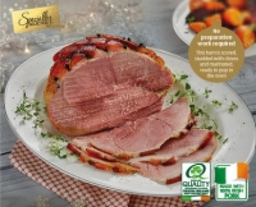 Specially Selected Irish Dressed Half Horseshoe Ham