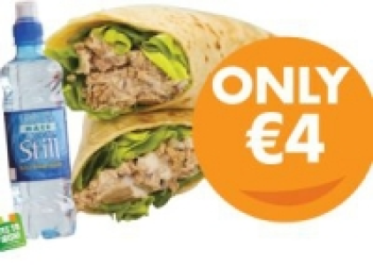 Lunch Tuna Wrap & MACE 500ml Water