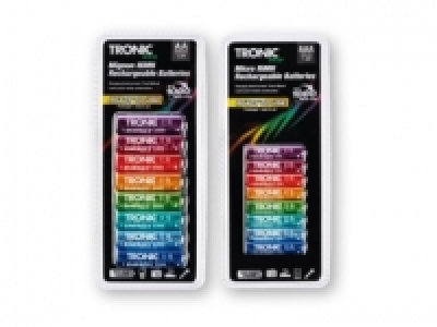 Tronic® Micro Ni-MH Rechargeable Batteries