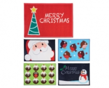 Christmas Washable Indoor Mat