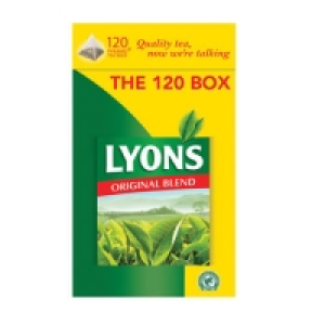 Lyons Original Blend Tea 120pce 348g