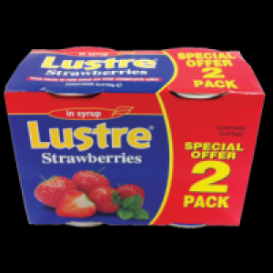 Lustre Strawberries Twinpack