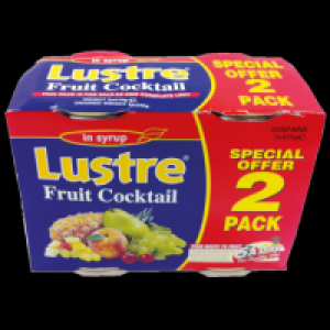 Lustre Fruit Cocktail Twinpack