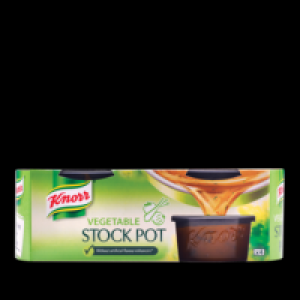 Knorr Vegetable Stock Pot 4pk 112g