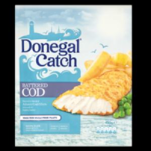 Donegal Catch Cod In Batter 450g