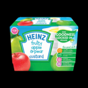 Heinz Fruity Custard Pear and Apple