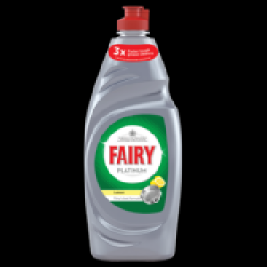 Fairy Platinum Washing Up Liquid Lemon 615ml