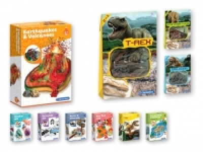 Clementoni® Small Toy Science Experiment Kit/Dinosaur Buildi