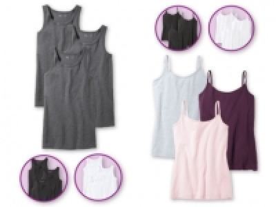 ESMARA LINGERIE®/LIVERGY® Ladies or Mens Vests 6.99 €