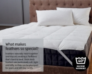 Duck Feather King Mattress Topper 34.99 €