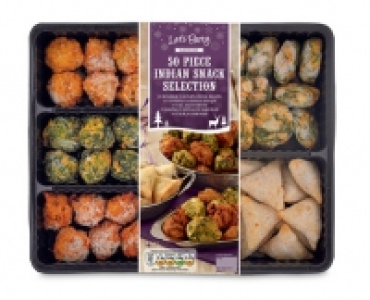 50 Piece Indian Party Food Selection&nbsp;