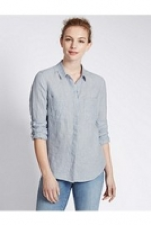 Pure Linen Striped Shirt 38.00 €