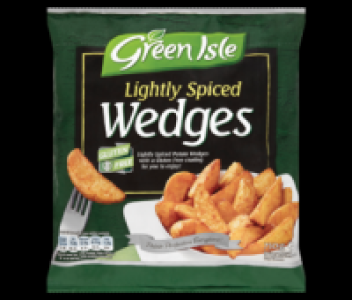 Green Isle Lightly Spiced Wedges 750g