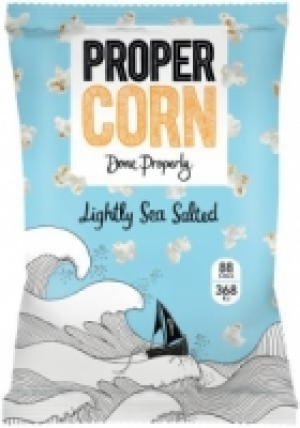 Evian/Propercorn Natural Mineral Water /Snacks Range