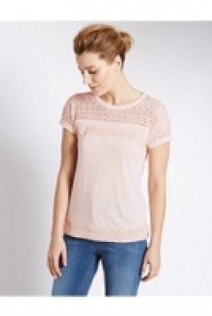 Lace Trim T-Shirt 20.00 €
