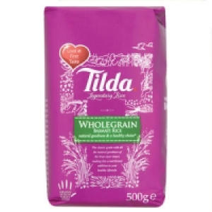 Tilda Wholegrain Basmati Rice 500g