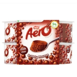 Aero Mousse Chocolate 4 x 59g