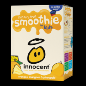 Innocent Oranges, Mangoes & Pineapple Smoothie for Kids 4pk