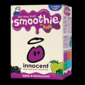 Innocent Apple & Blackcurrant Smoothie for Kids 4pk