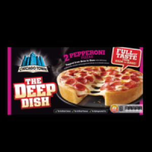 Chicago Town Deep Dish Pepperoni Pizza 2pk