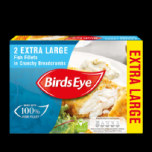 Birds Eye 2 XL Fish Fillets in Breadcrumb 320g