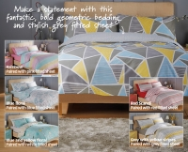 Printed Single Duvet Set