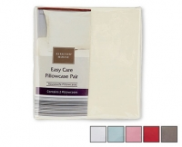 Easy Care Pillowcase Pair