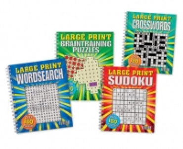 Large Print Puzzle Books