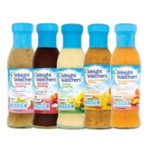 Weight Watchers Dressings/Sauces Selected Range 225ml