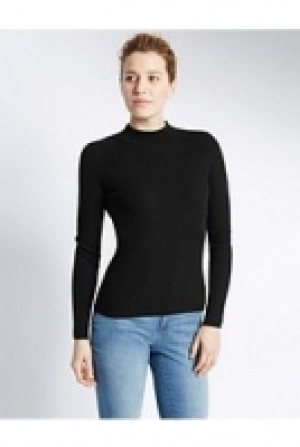 Polo Neck Ribbed Jumper 24.00 €