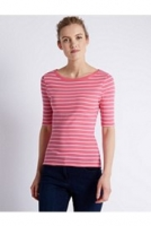 Pure Cotton Striped T-Shirt 13.50 €