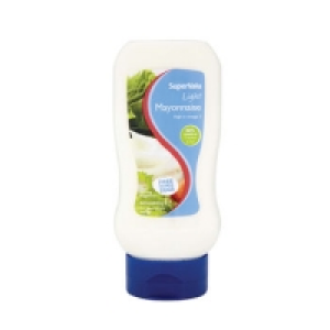 SuperValu Light Mayonnaise Squeezy Top Down 425ml