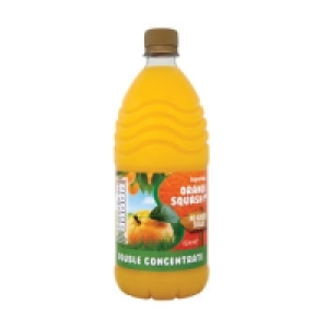 SuperValu No Added Sugar Double Strength Orange Squash 1ltr