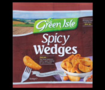 Green Isle Spicy Wedges 600g