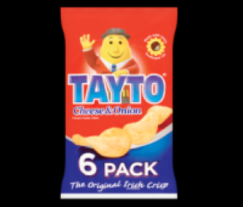 Tayto Cheese & Onion 6pk