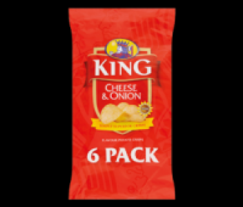King Cheese & Onion 6 Pack