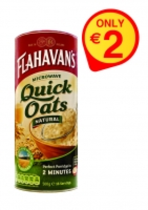 FLAHAVANS Microwaveable Quick Oats