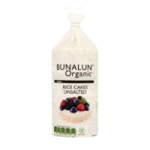 Bunalun Organic Rice Cakes Unsalted 100g