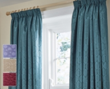 Jacquard Curtains 90 x 90 Inch