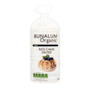 Bunalun Organic Rice Cakes Salted 100g
