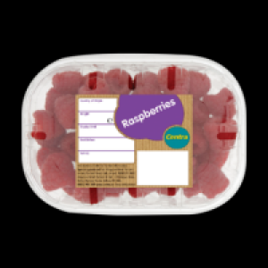 Centra Raspberry Punnet 125g 3.00 €
