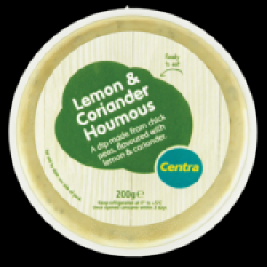 Centra Lemon & Coriander Houmous Dip 200g