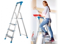 Lidl  POWERFIX® Aluminium Household Step Ladder