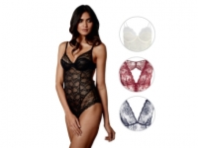 ESMARA LINGERIE® Ladies Lace Bodysuit