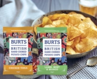 Aldi  Burts Hand Cooked Crisps