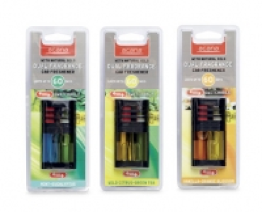 Dual Fragrance Liquid Car Air Freshener