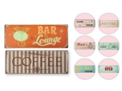 MELINERA® Vintage Metal Sign
