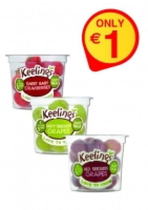 KEELINGS Fruit Snack Pots Range