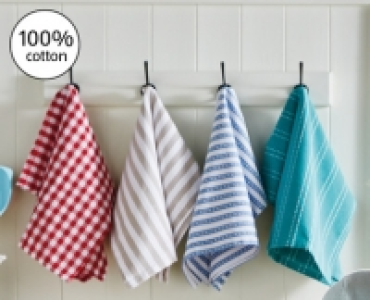 3 Pack Printed Tea Towels