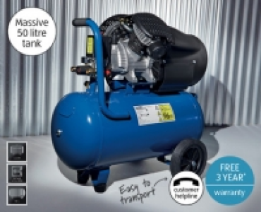 3HP 50 Litre Air Compressor